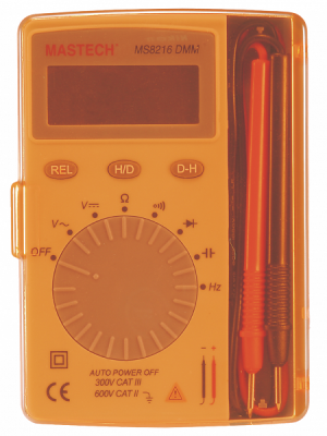 مولتی متر دیجیتال جیبی الکترونیکی Mastech مدل MS8216